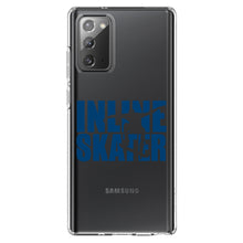 DistinctInk® Clear Shockproof Hybrid Case for Apple iPhone / Samsung Galaxy / Google Pixel - Inline Skater - Skating
