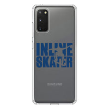 DistinctInk® Clear Shockproof Hybrid Case for Apple iPhone / Samsung Galaxy / Google Pixel - Inline Skater - Skating