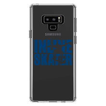 DistinctInk® Clear Shockproof Hybrid Case for Apple iPhone / Samsung Galaxy / Google Pixel - Inline Skater - Skating