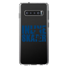 DistinctInk® Clear Shockproof Hybrid Case for Apple iPhone / Samsung Galaxy / Google Pixel - Inline Skater - Skating