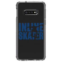 DistinctInk® Clear Shockproof Hybrid Case for Apple iPhone / Samsung Galaxy / Google Pixel - Inline Skater - Skating
