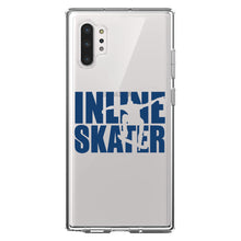 DistinctInk® Clear Shockproof Hybrid Case for Apple iPhone / Samsung Galaxy / Google Pixel - Inline Skater - Skating