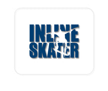 DistinctInk Custom Foam Rubber Mouse Pad - 1/4" Thick - Inline Skater - Skating