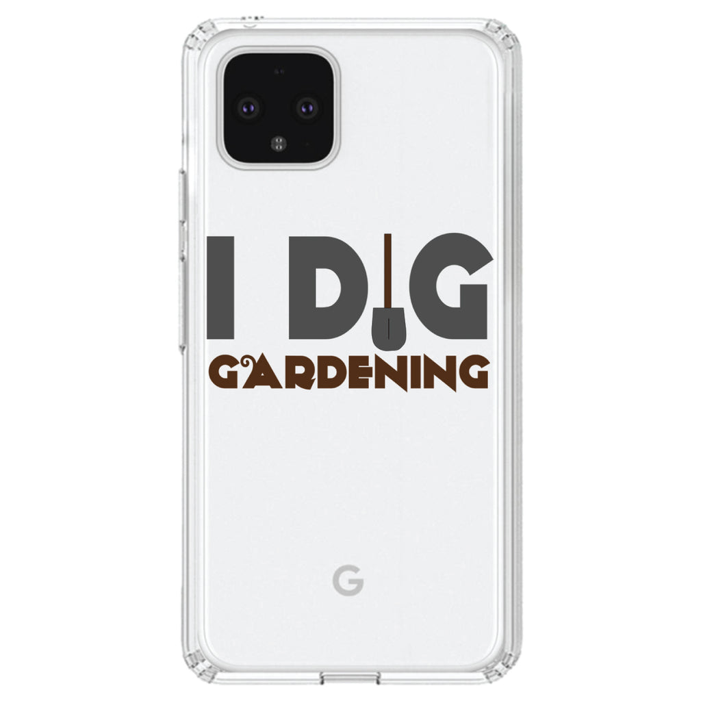 I Dig Gardening Clear Shockproof iPhone Case, view 24