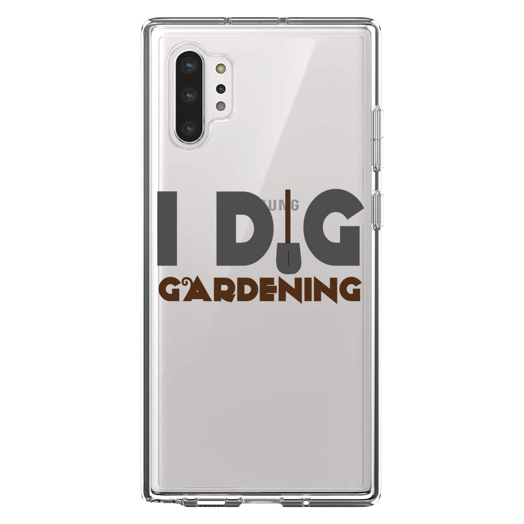 I Dig Gardening Clear Shockproof iPhone Case, view 10