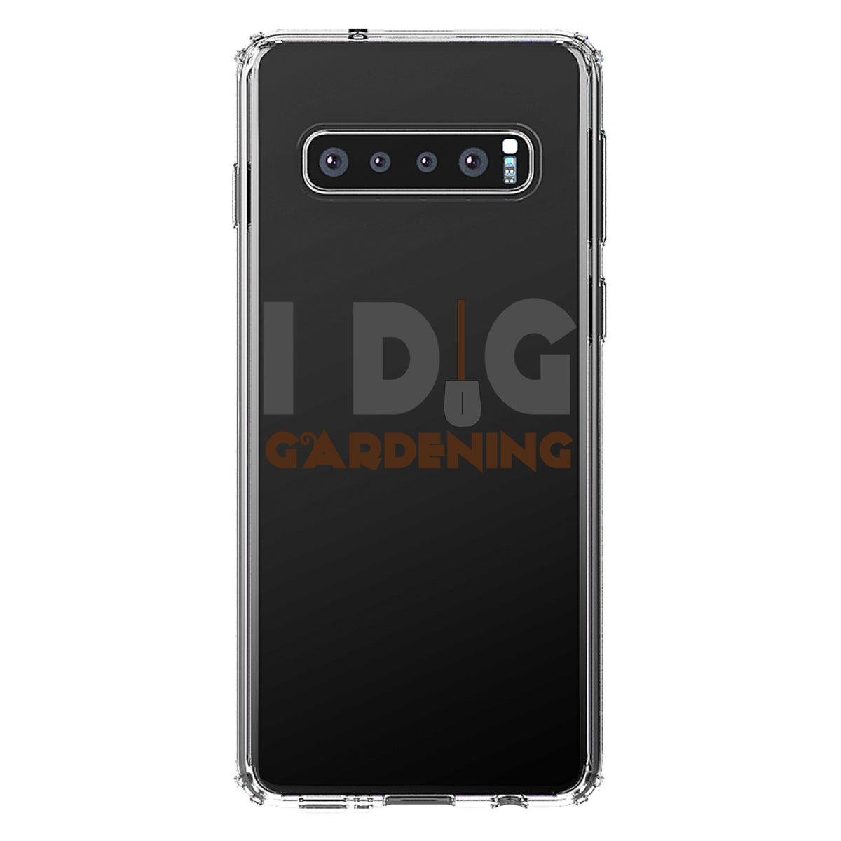 I Dig Gardening Clear Shockproof iPhone Case, view 17
