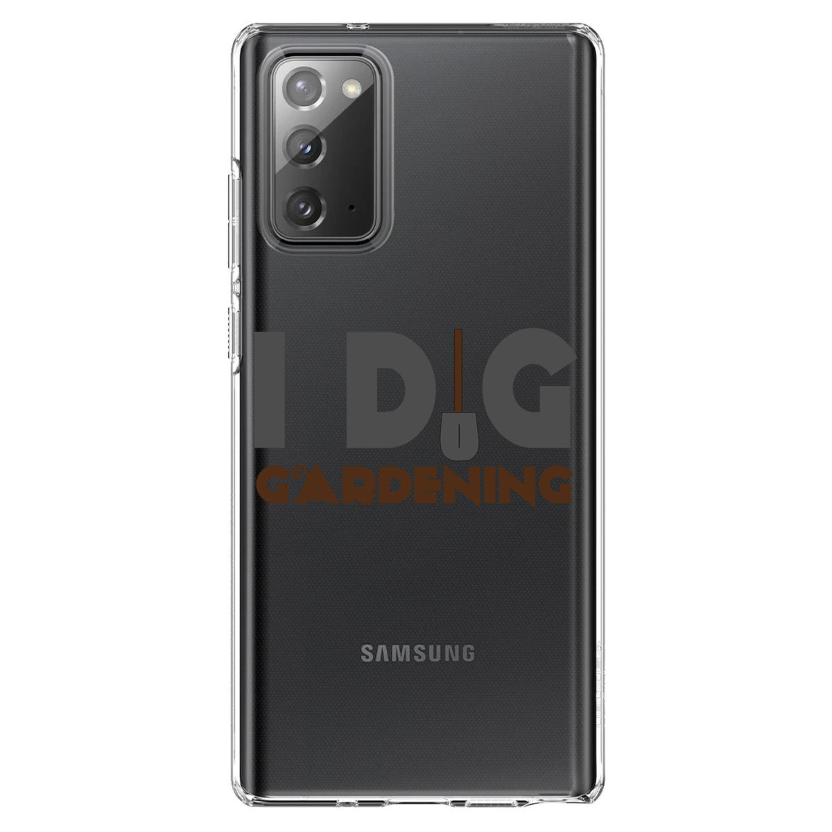 I Dig Gardening Clear Shockproof iPhone Case, view 8