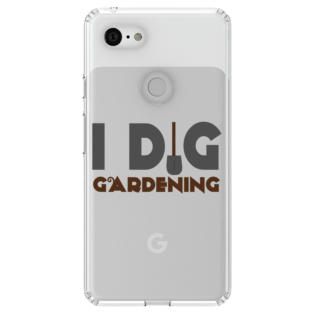 I Dig Gardening Clear Shockproof iPhone Case, view 22