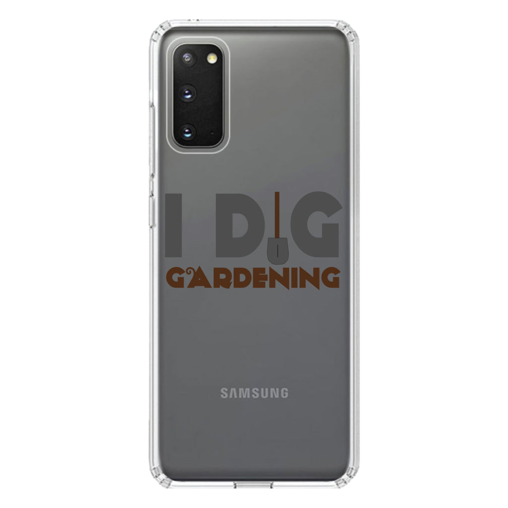 I Dig Gardening Clear Shockproof iPhone Case, view 14
