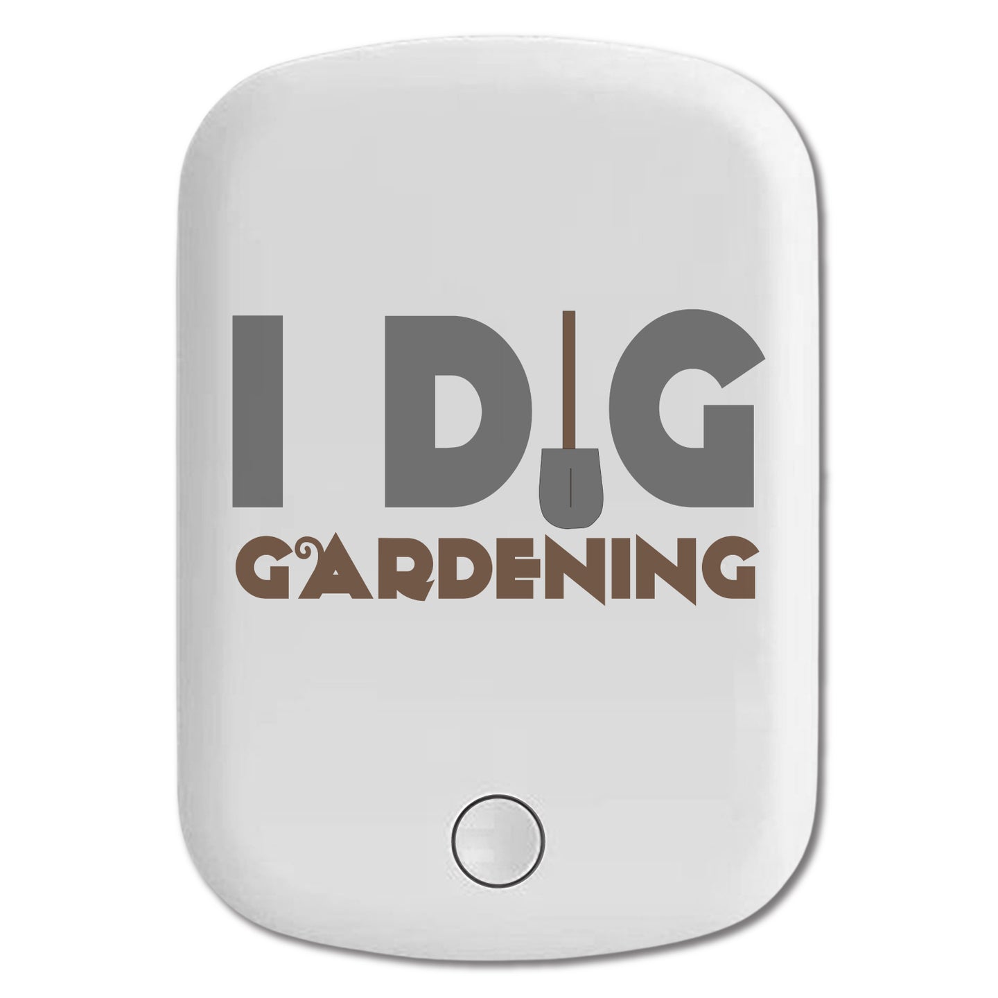 DistinctInk Magnetic Battery Pack, Wireless Portable Charger with USB-C Cable, Compatible with MagSafe iPhone 14 / 13 / 12 Series - I Dig Gardening
