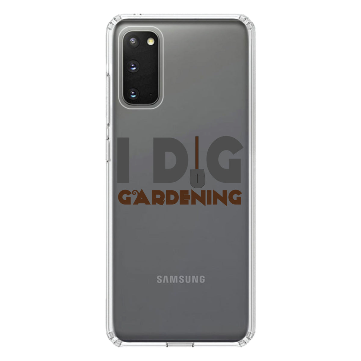 I Dig Gardening Clear Shockproof iPhone Case, view 13