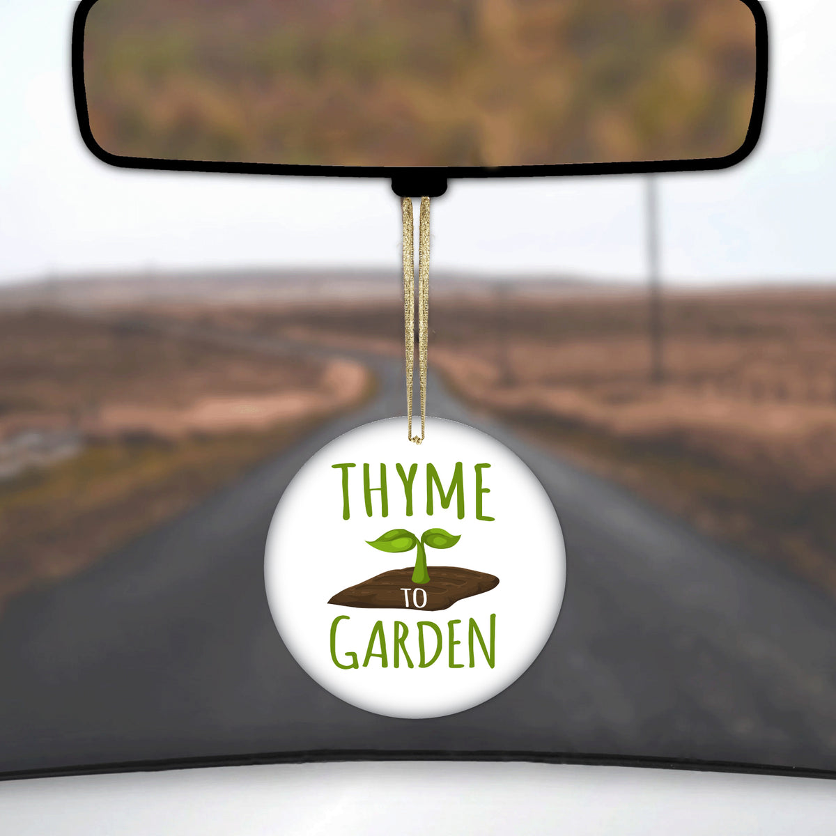 Thyme to Garden Ceramic Ornament, view 3