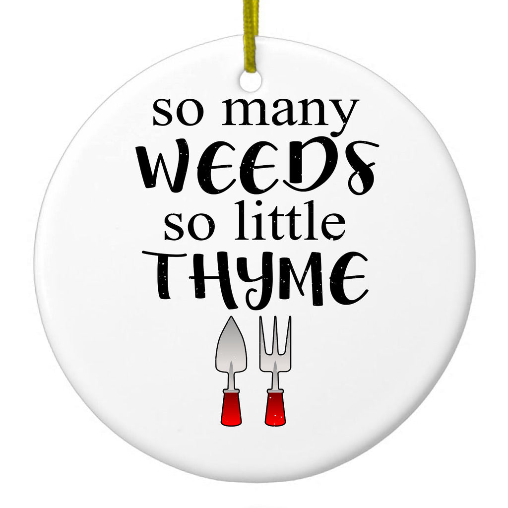 Gardening Ceramic Ornament