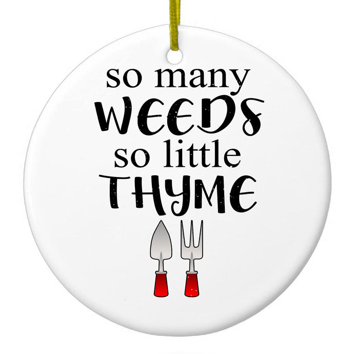 Gardening Ceramic Ornament