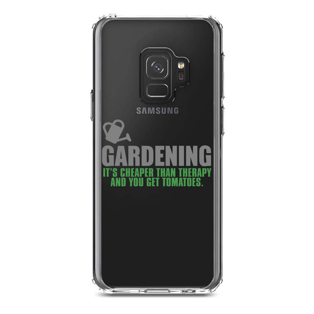 Gardening, Cheaper Than Therapy & You Get Tomatoes Clear Shockproof iPhone Case, view 19