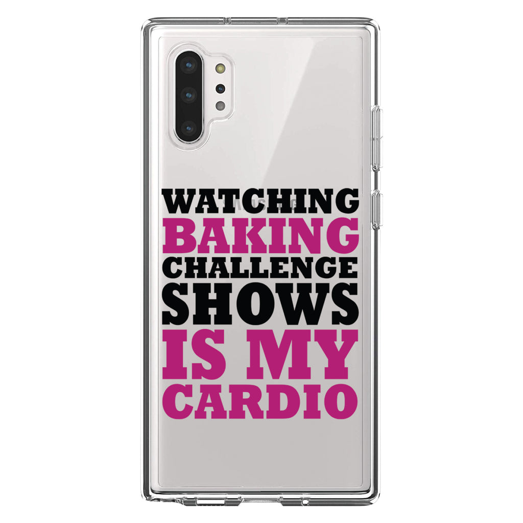 Watching Baking Shows is My Cardio Clear Shockproof iPhone Case, view 10