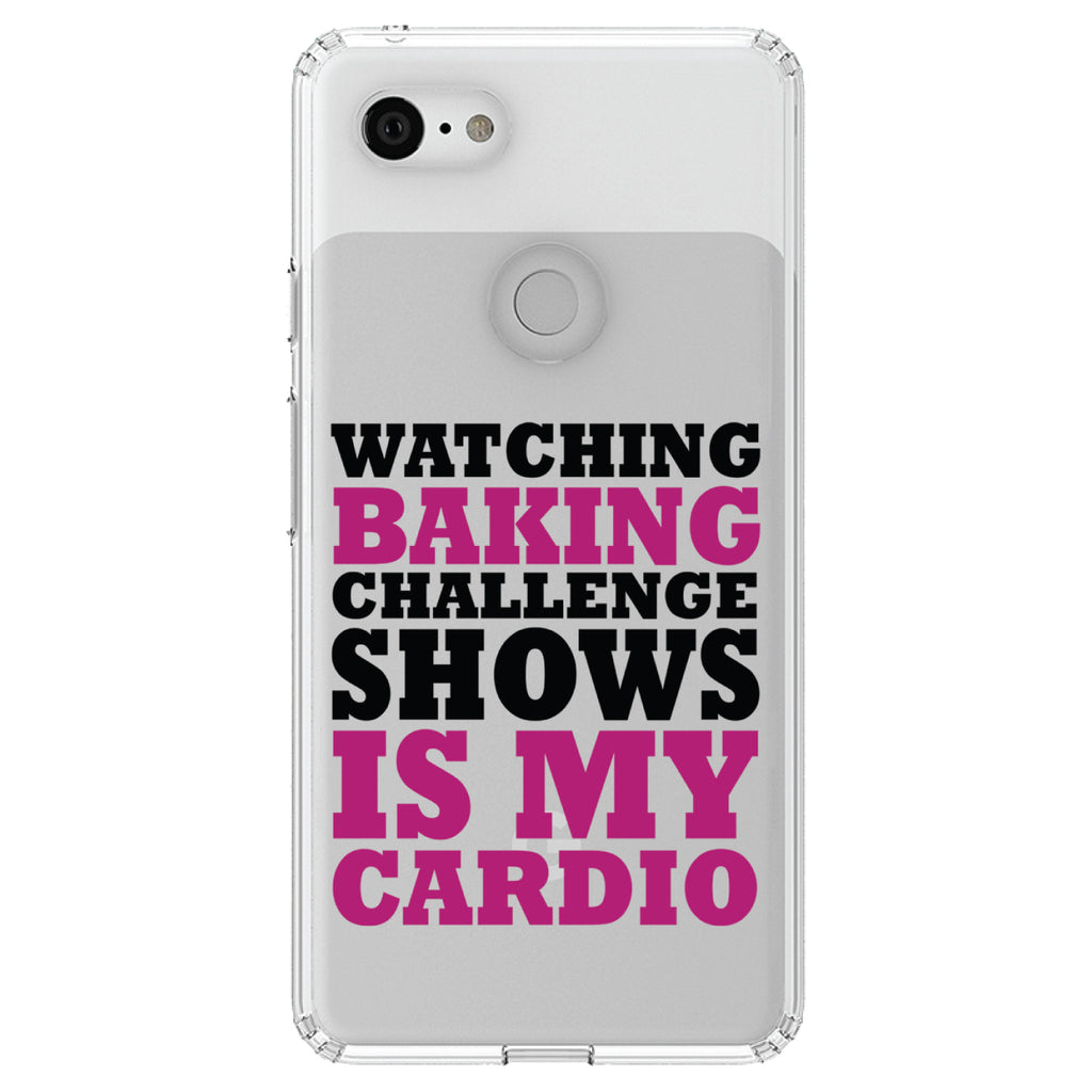 Watching Baking Shows is My Cardio Clear Shockproof iPhone Case, view 22