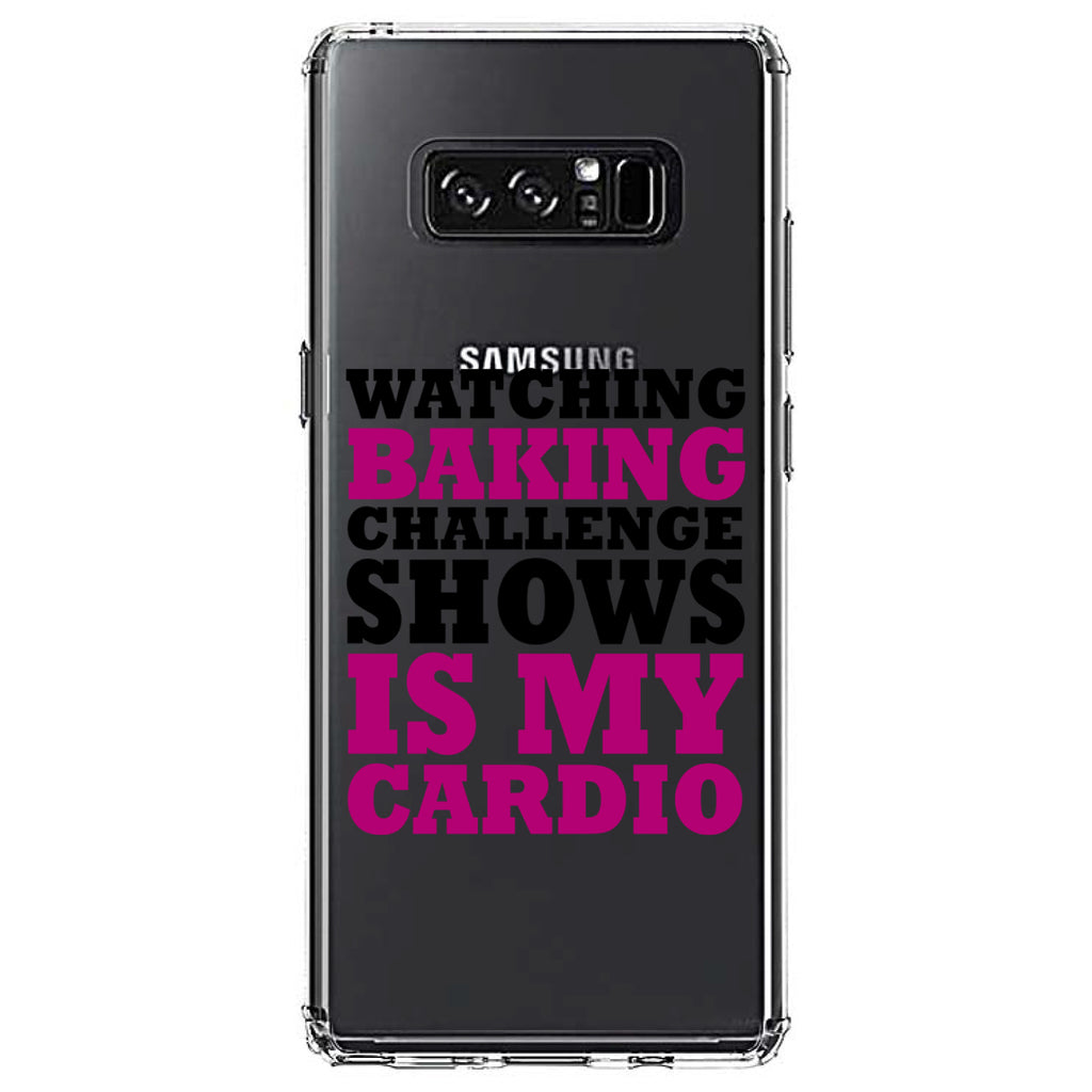 Watching Baking Shows is My Cardio Clear Shockproof iPhone Case, view 12