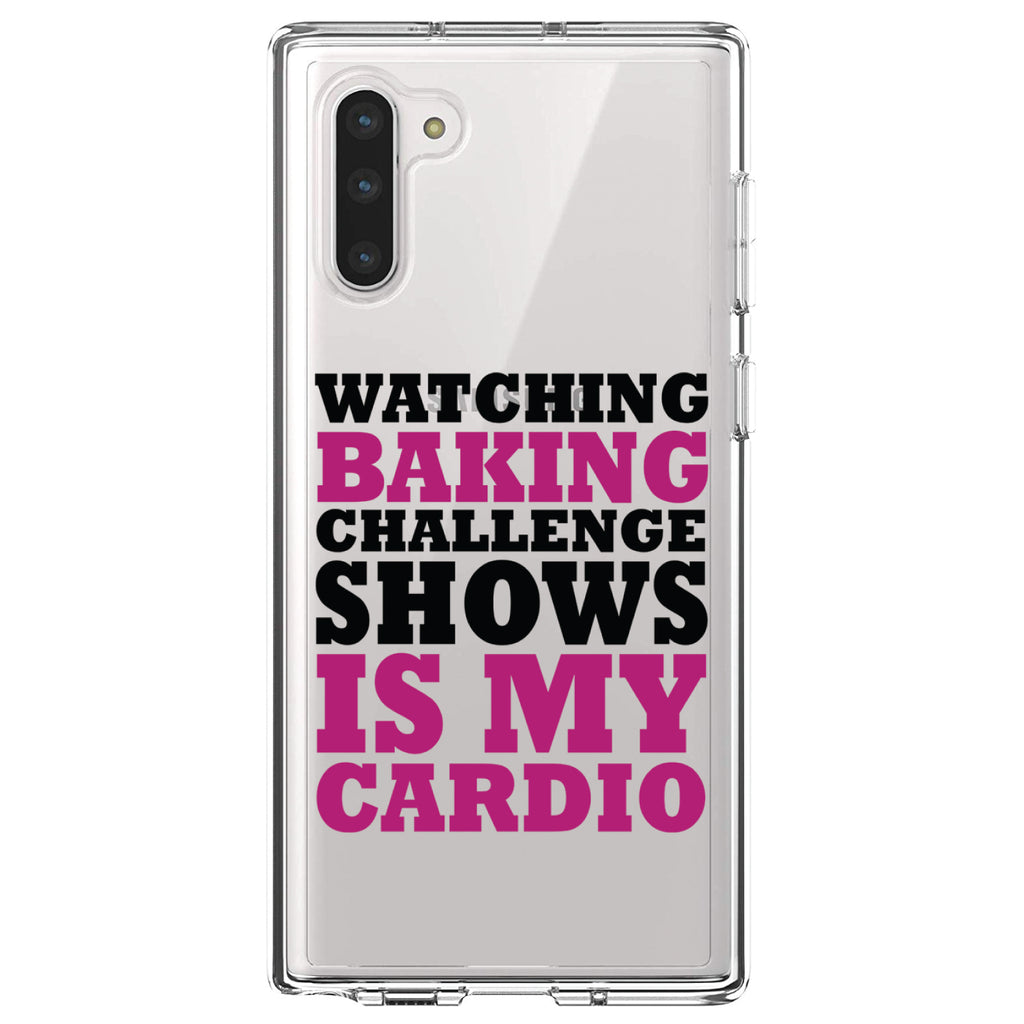 Watching Baking Shows is My Cardio Clear Shockproof iPhone Case, view 9