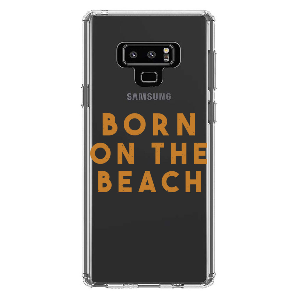 Born on the Beach Clear Shockproof iPhone Case, view 11
