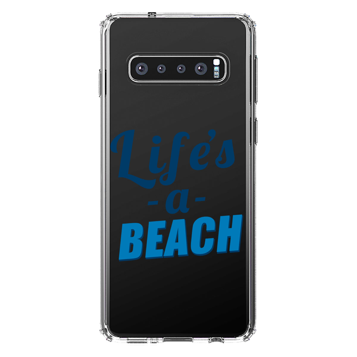 Life's a Beach Clear Shockproof iPhone Case, view 17