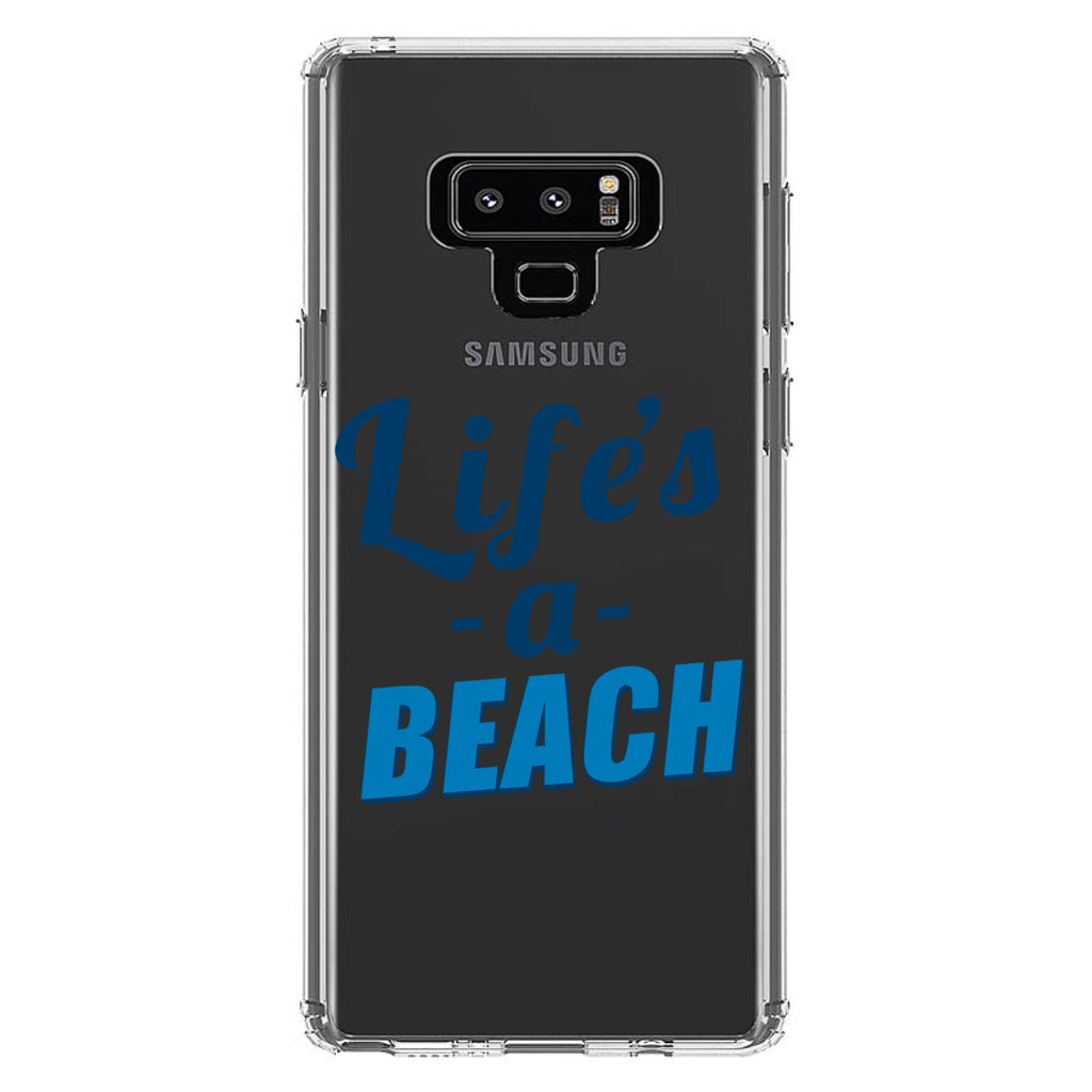 Life's a Beach Clear Shockproof iPhone Case, view 11
