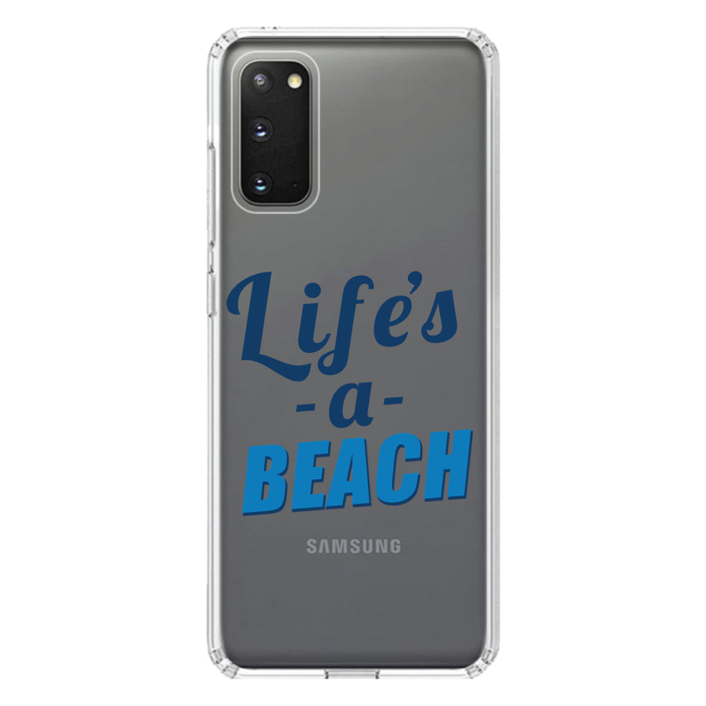 Life's a Beach Clear Shockproof iPhone Case, view 14