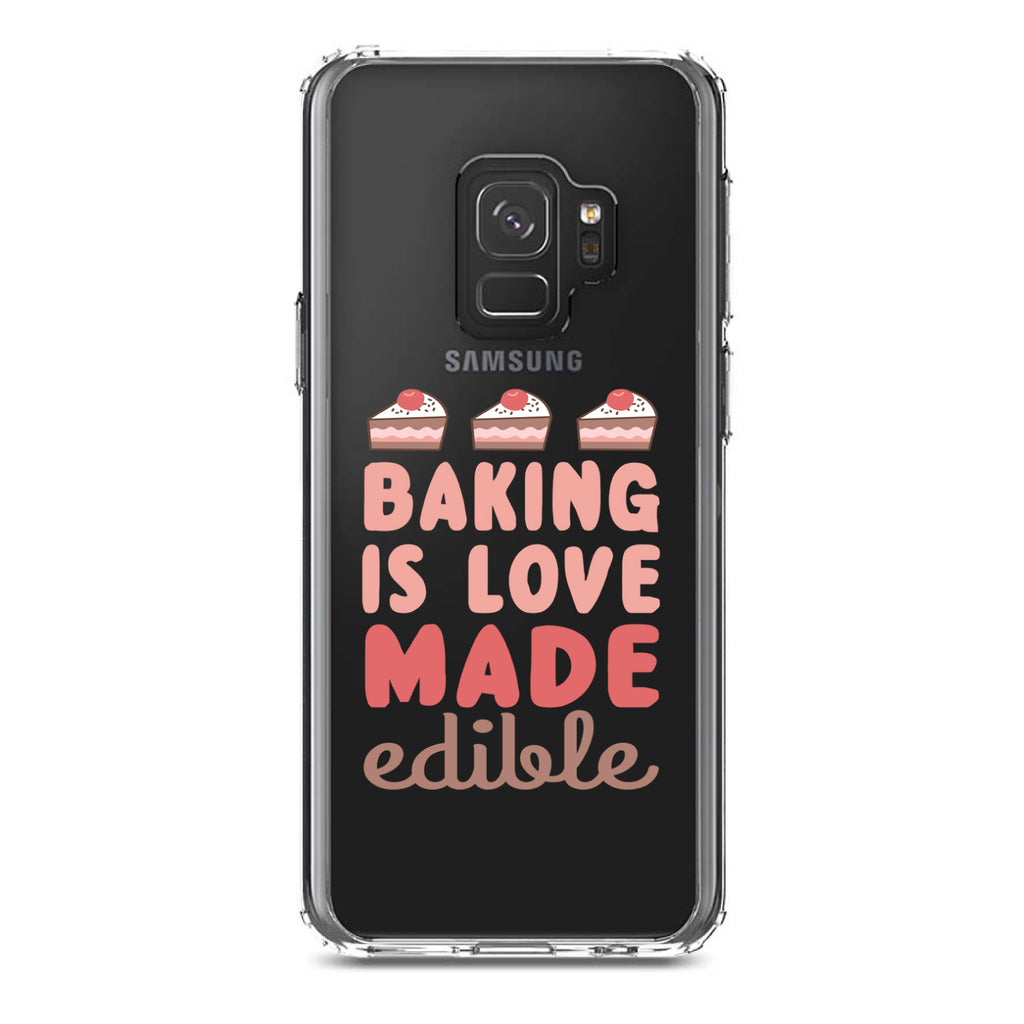 Back is Love Made Edible Clear Shockproof iPhone Case, view 19