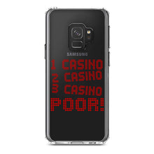 DistinctInk® Clear Shockproof Hybrid Case for Apple iPhone / Samsung Galaxy / Google Pixel - 1 Casino 2 Casino 3 Casino Poor