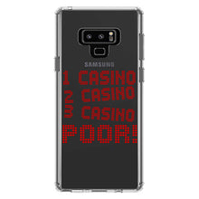 DistinctInk® Clear Shockproof Hybrid Case for Apple iPhone / Samsung Galaxy / Google Pixel - 1 Casino 2 Casino 3 Casino Poor