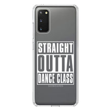 DistinctInk® Clear Shockproof Hybrid Case for Apple iPhone / Samsung Galaxy / Google Pixel - Straight Outta Dance Class