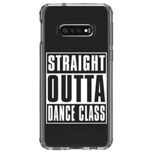 DistinctInk® Clear Shockproof Hybrid Case for Apple iPhone / Samsung Galaxy / Google Pixel - Straight Outta Dance Class