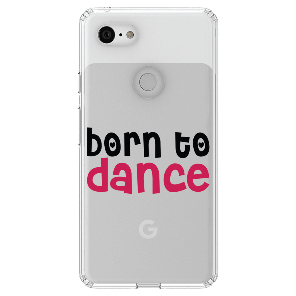 Born to Dance Clear Shockproof iPhone Case, view 22