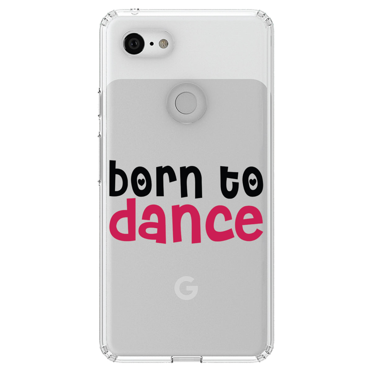 Born to Dance Clear Shockproof iPhone Case, view 22