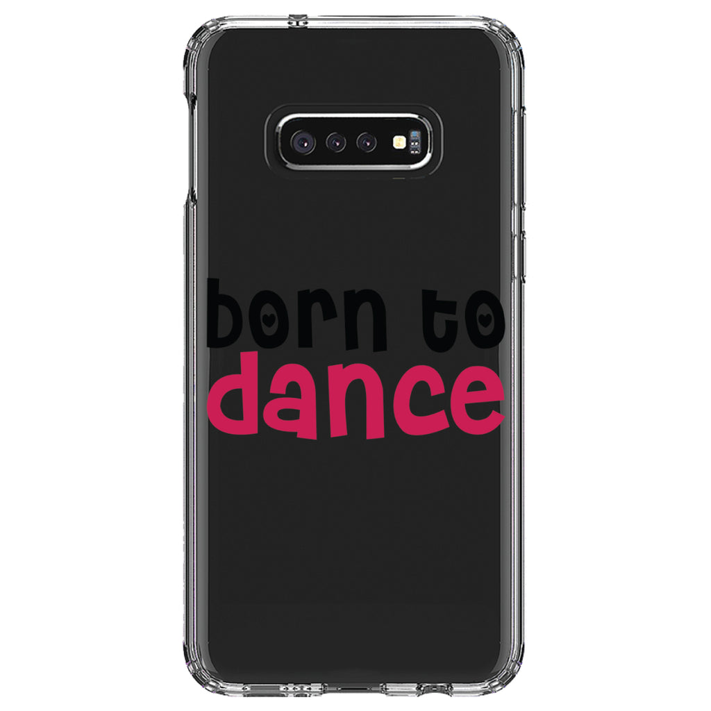 Born to Dance Clear Shockproof iPhone Case, view 18