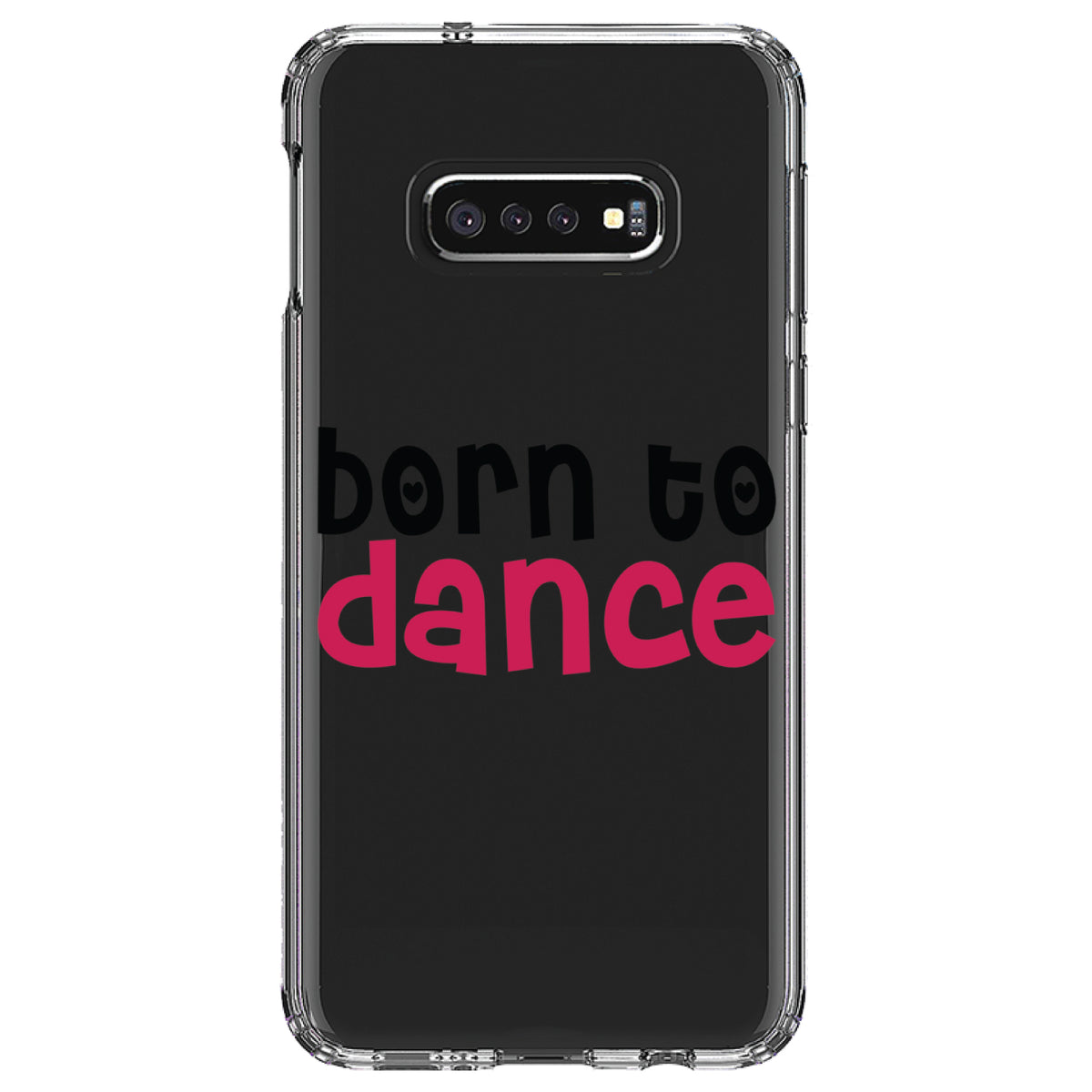 Born to Dance Clear Shockproof iPhone Case, view 18