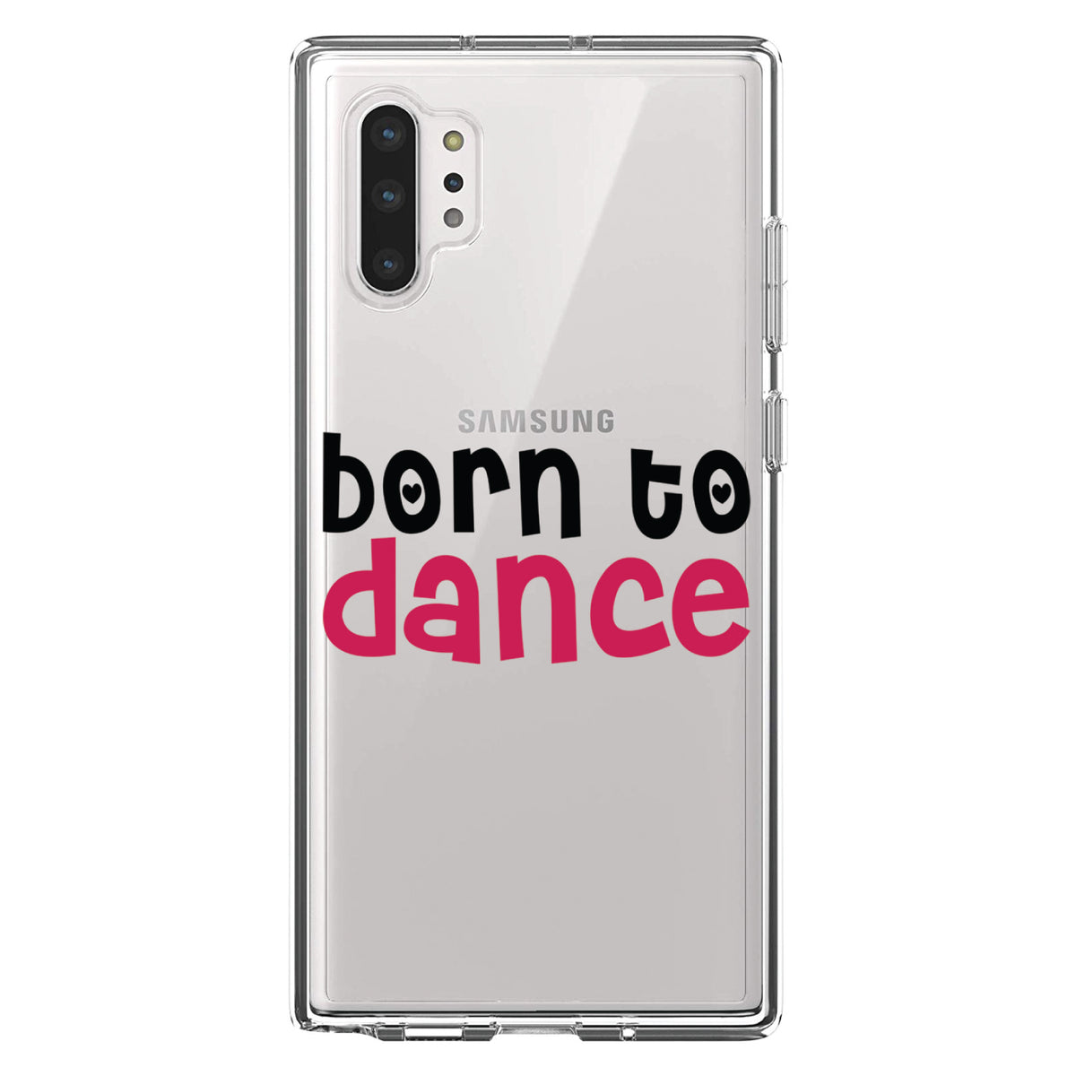 Born to Dance Clear Shockproof iPhone Case, view 10