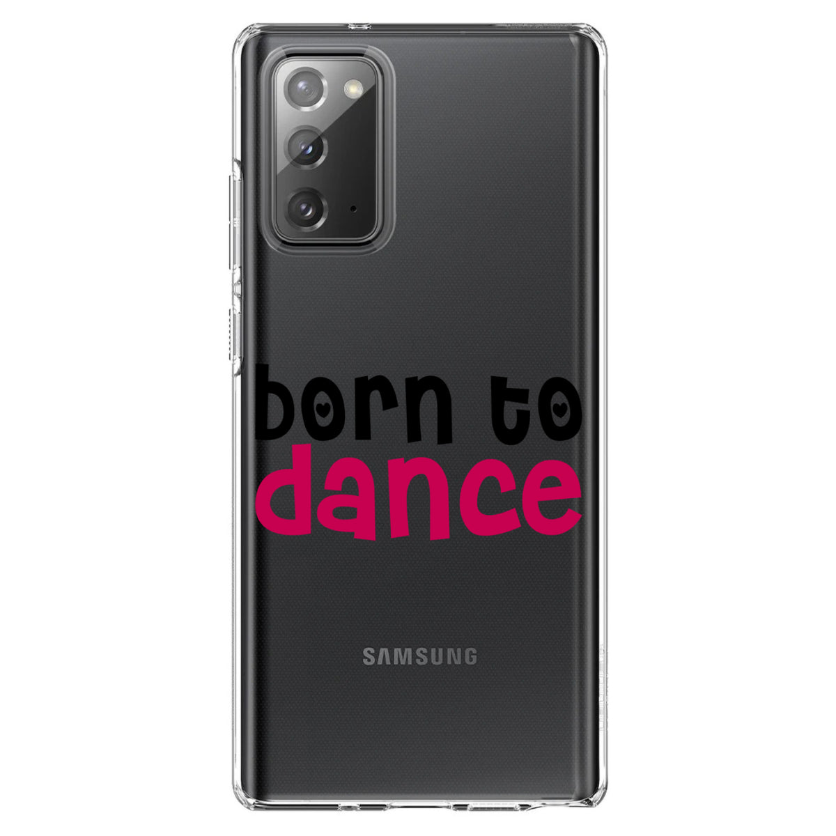 Born to Dance Clear Shockproof iPhone Case, view 7