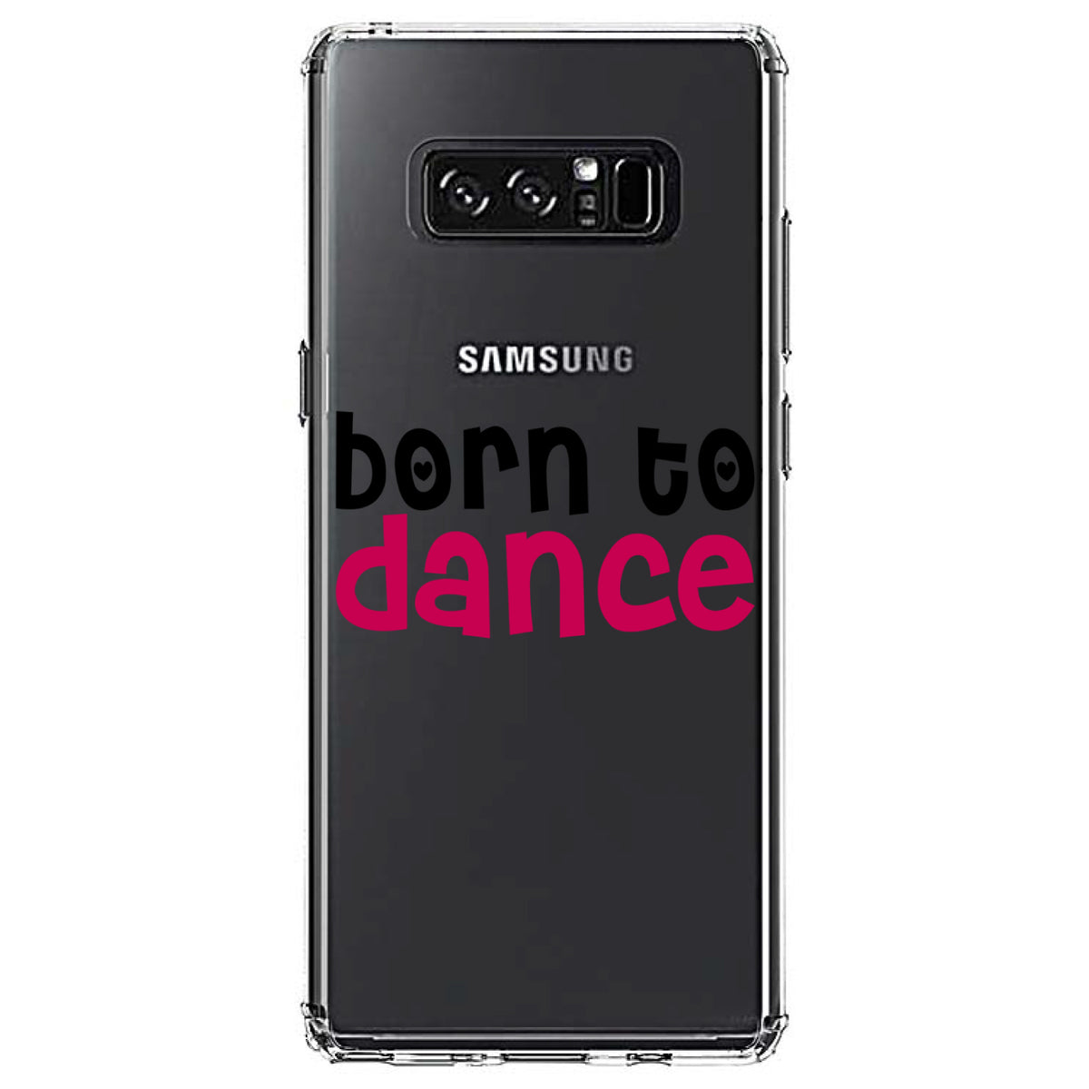 Born to Dance Clear Shockproof iPhone Case, view 12