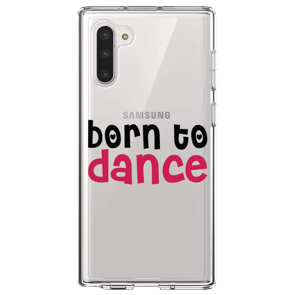 Born to Dance Clear Shockproof iPhone Case, view 9