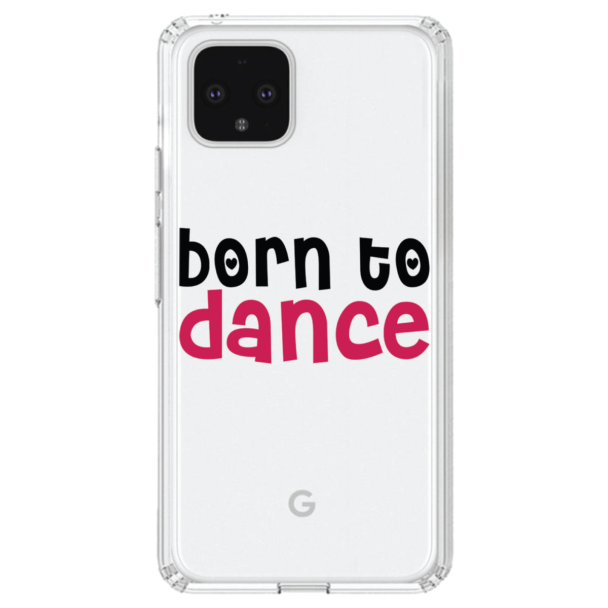 Born to Dance Clear Shockproof iPhone Case, view 23
