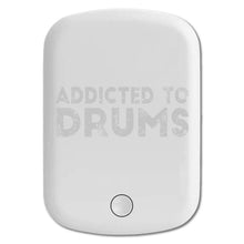 DistinctInk Magnetic Battery Pack, Wireless Portable Charger with USB-C Cable, Compatible with MagSafe iPhone 14 / 13 / 12 Series - Addicted to Drums