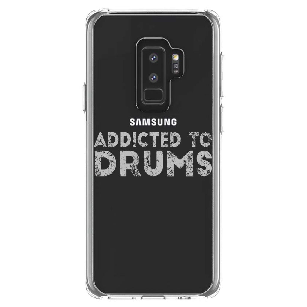 Addicted to Drums Clear Shockproof iPhone Case, view 20