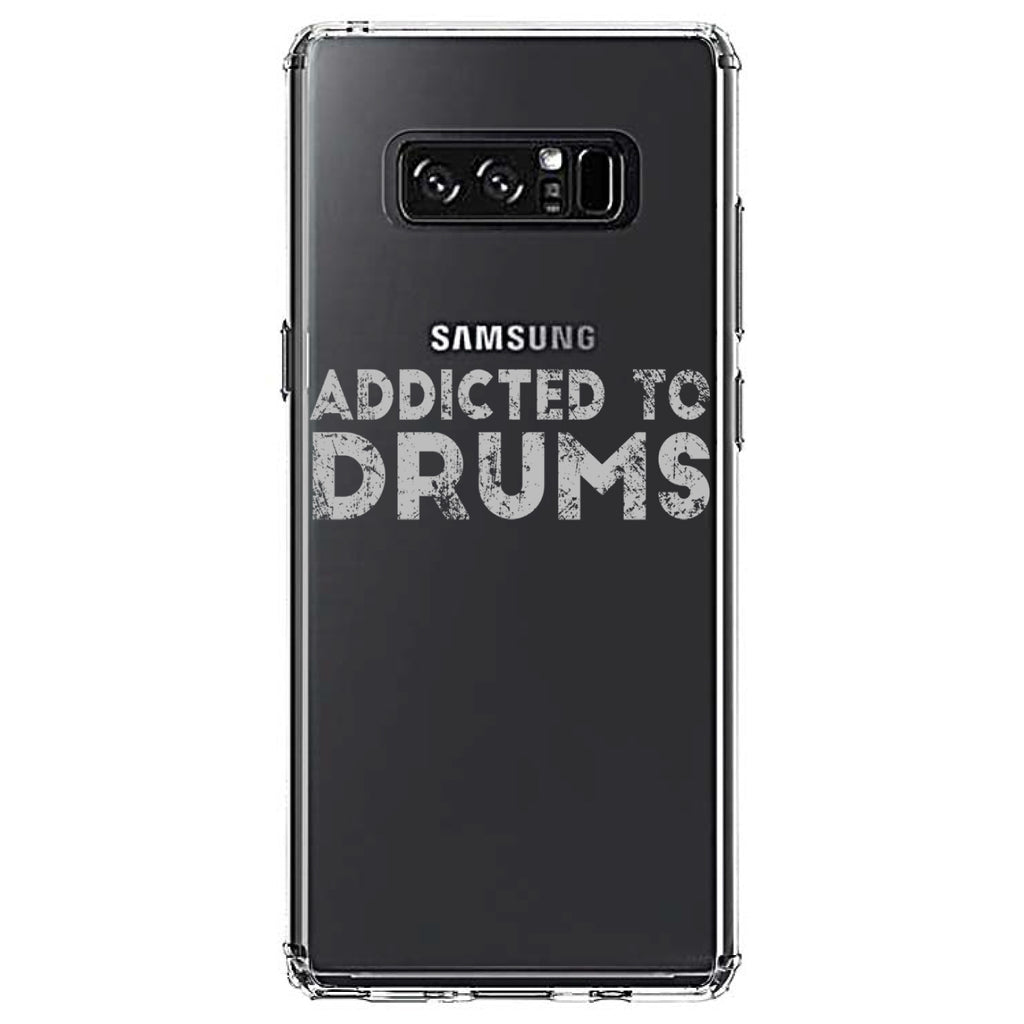 Addicted to Drums Clear Shockproof iPhone Case, view 12