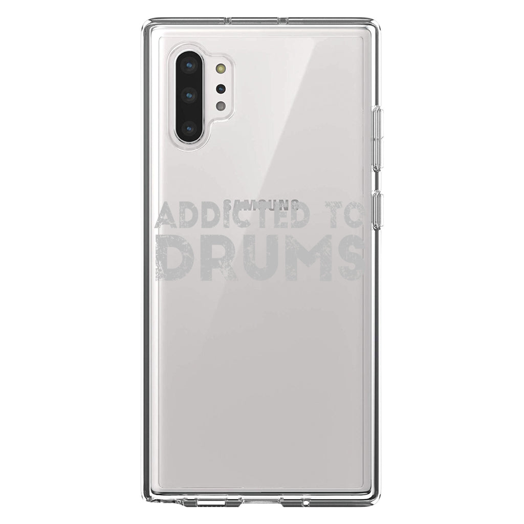 Addicted to Drums Clear Shockproof iPhone Case, view 10