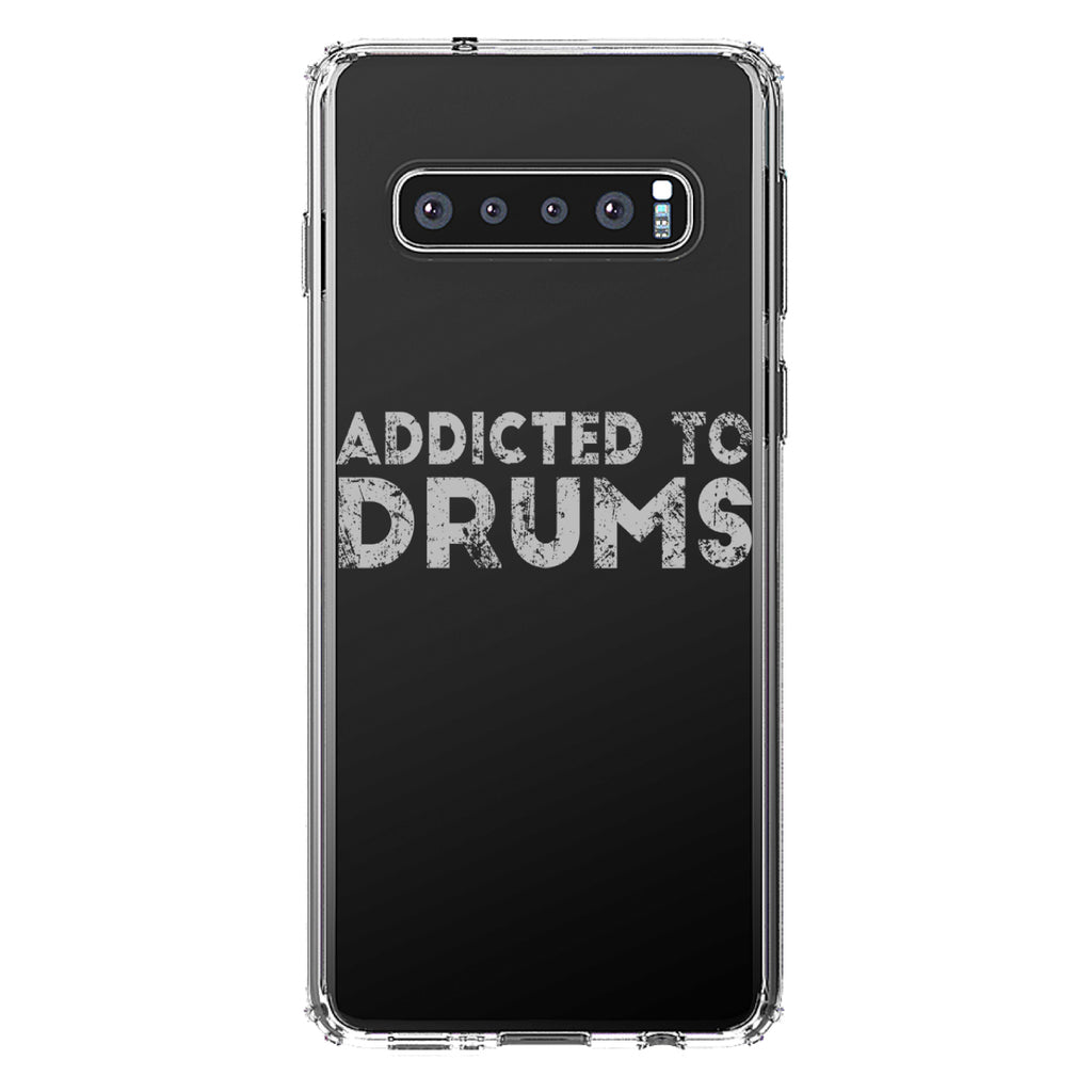 Addicted to Drums Clear Shockproof iPhone Case, view 17