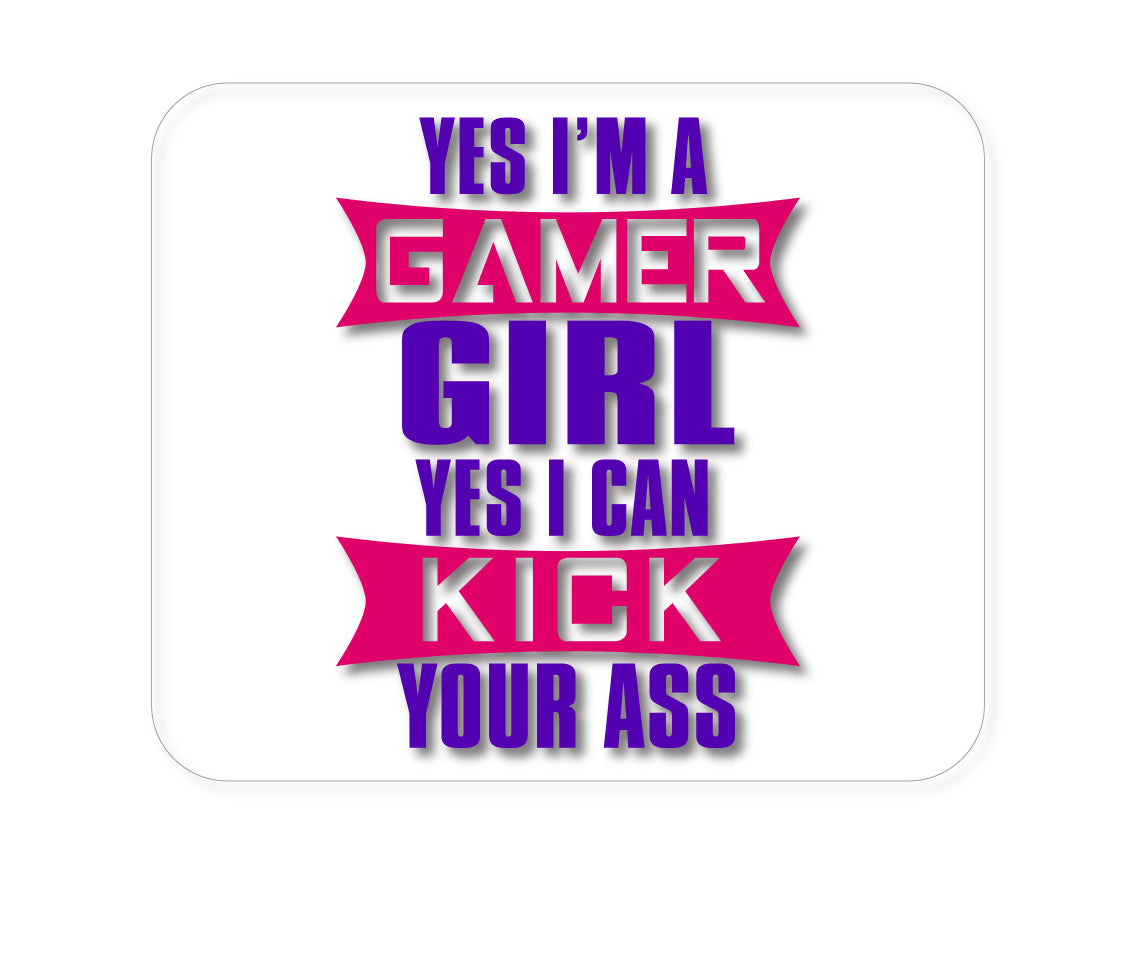 DistinctInk Custom Foam Rubber Mouse Pad - 1/4