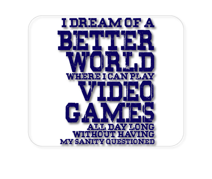 DistinctInk Custom Foam Rubber Mouse Pad - 1/4