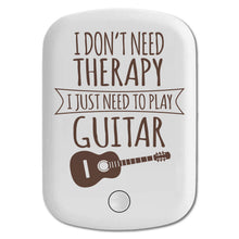 DistinctInk Magnetic Battery Pack, Wireless Portable Charger with USB-C Cable, Compatible with MagSafe iPhone 14 / 13 / 12 Series - Don't Need Therapy Need to Play Guitar