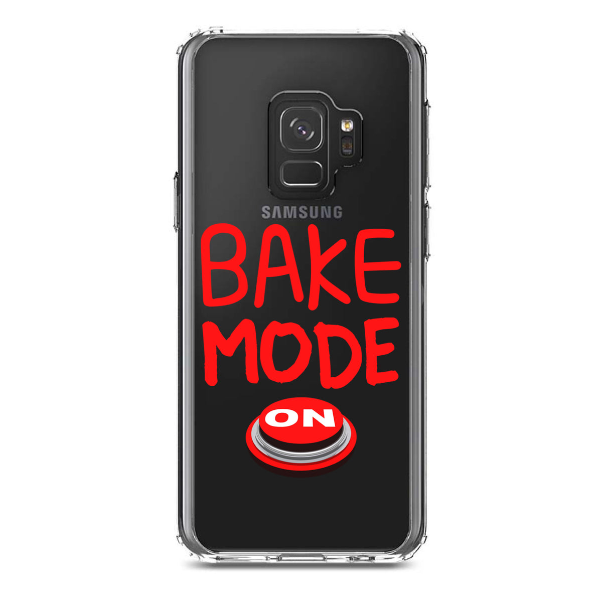 Bake Mode On Clear Shockproof iPhone Case, view 19